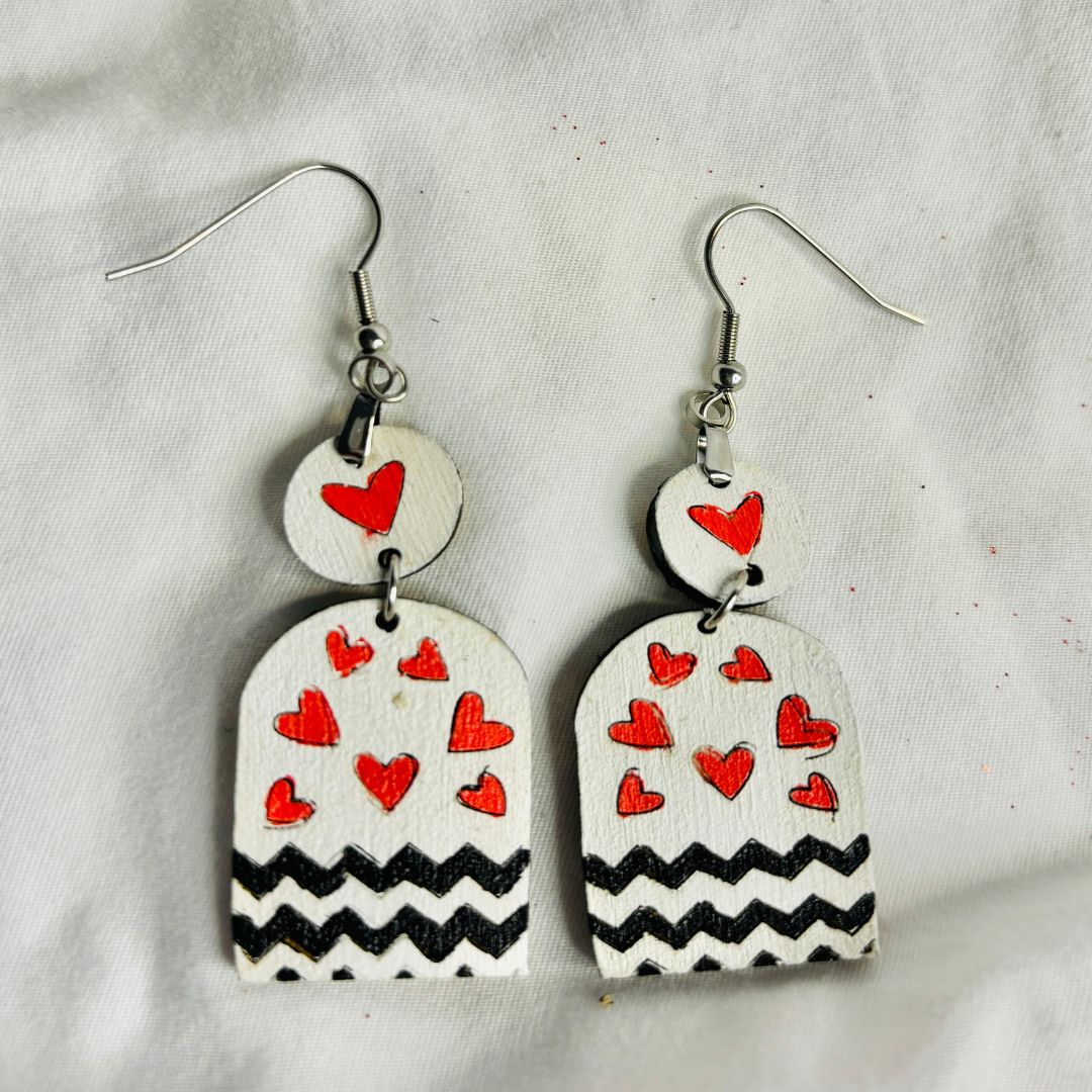 Zig Zag Hearts