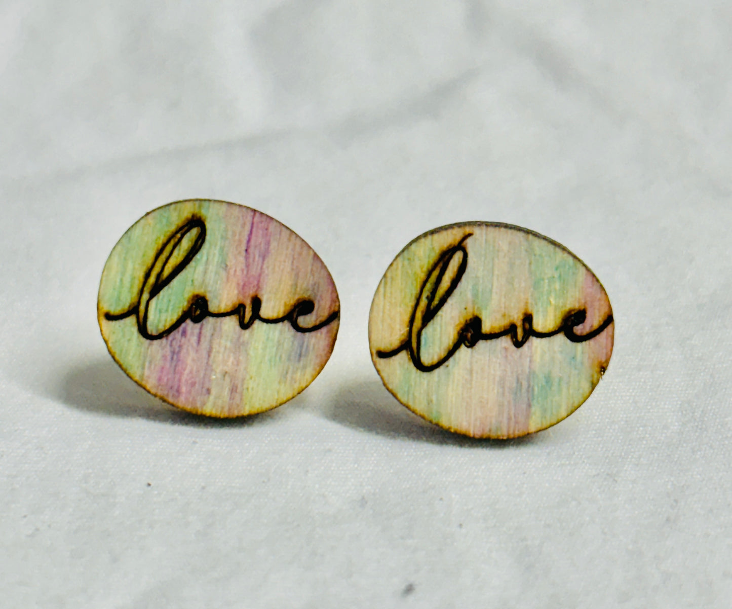 Love is in the Air Stud Earrings