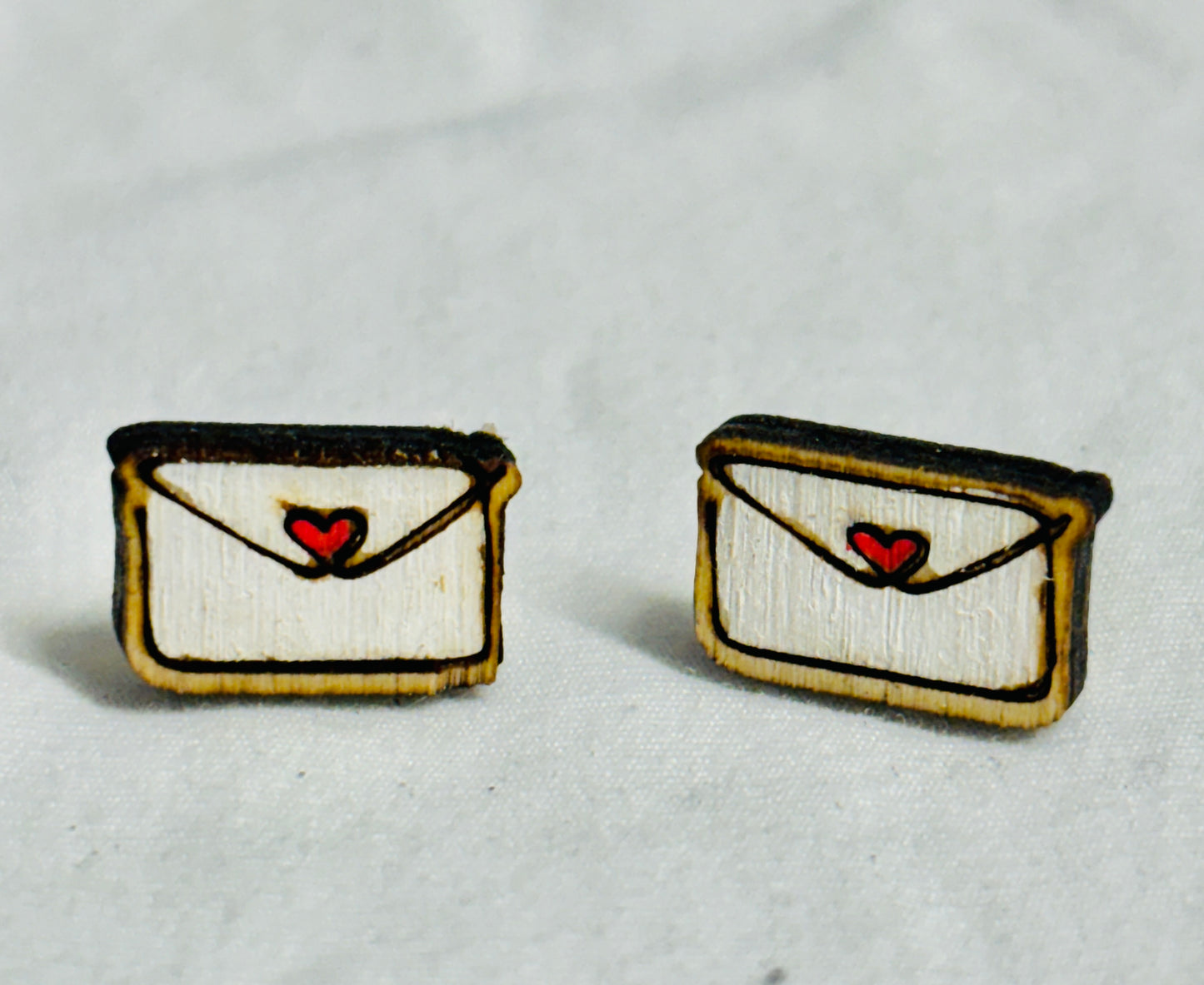 Letter from my Valentine Stud Earring