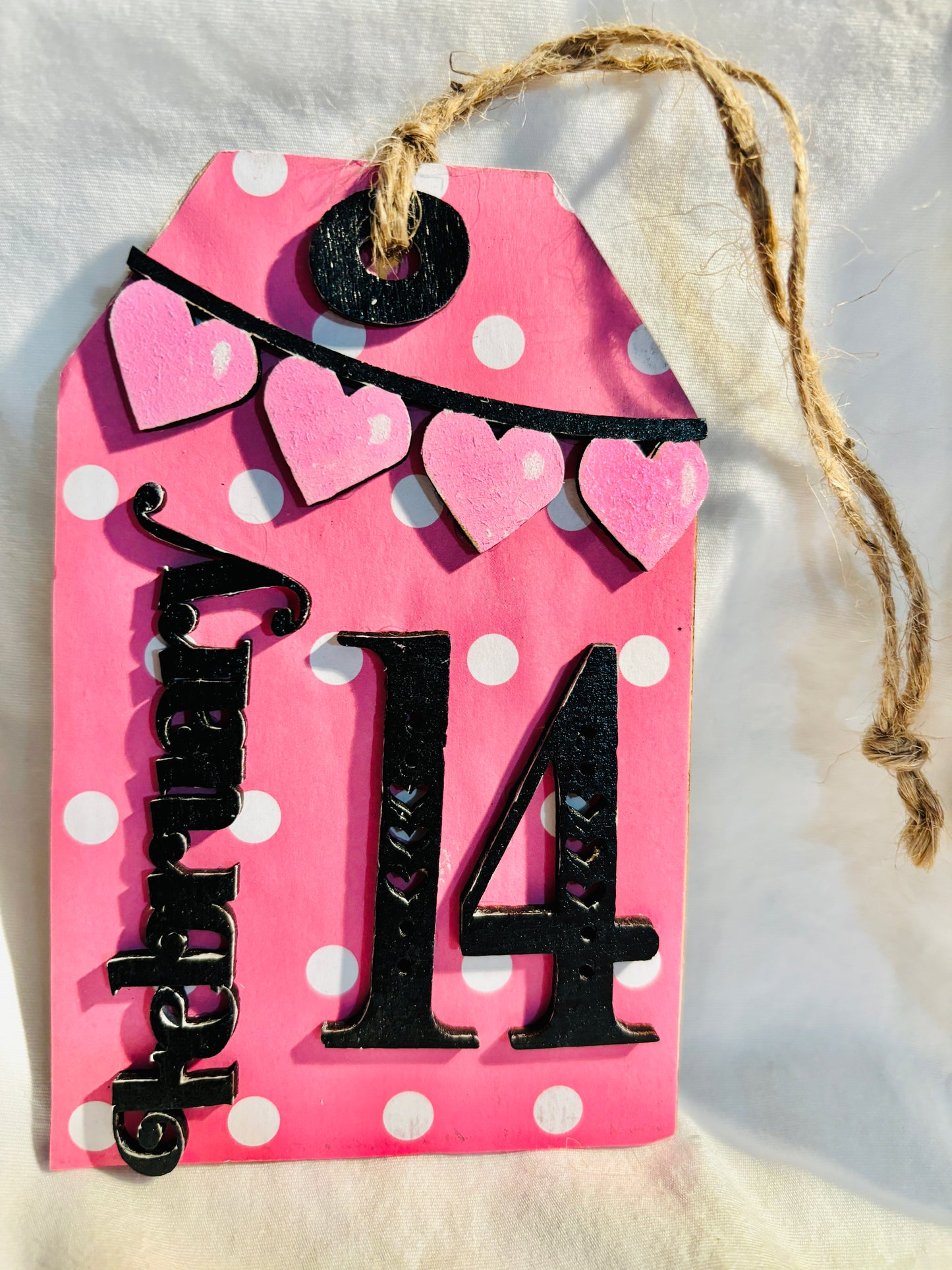 February 14 Gift Card Holder