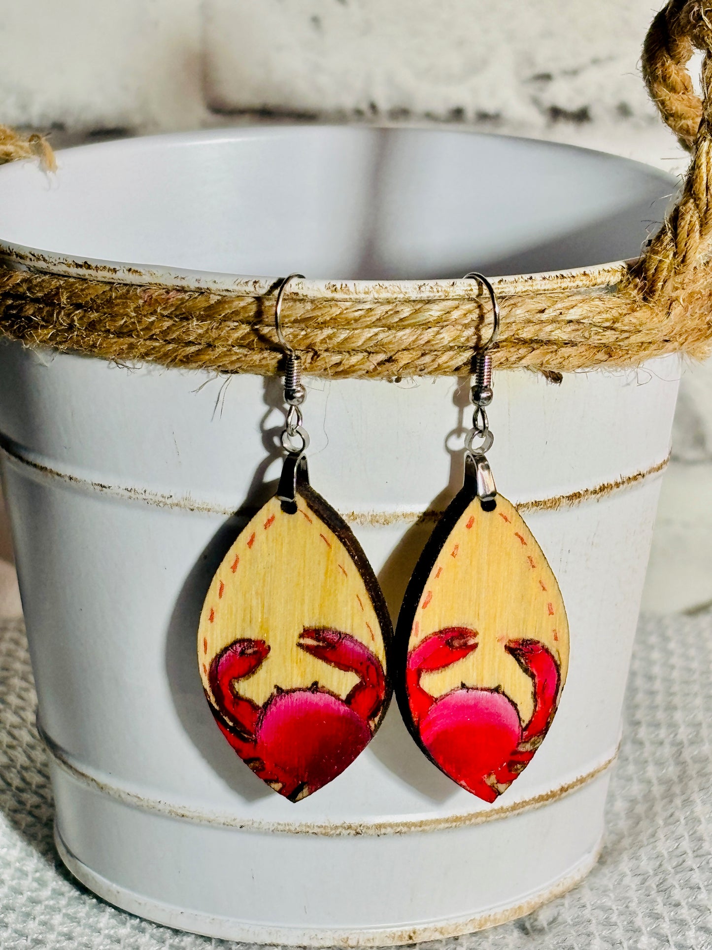 Crabby Dangle Earrings