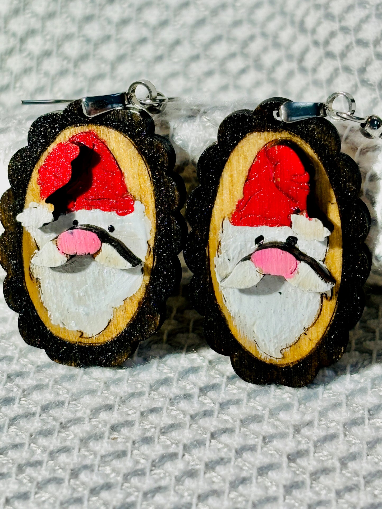 Santa Gnome Earrings