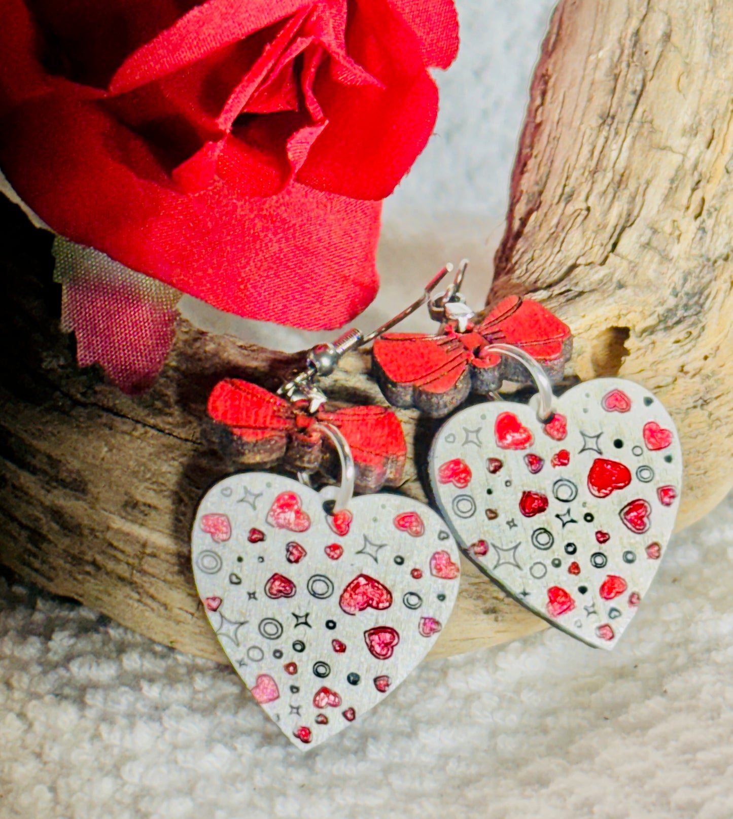 Heart with Red Bow
