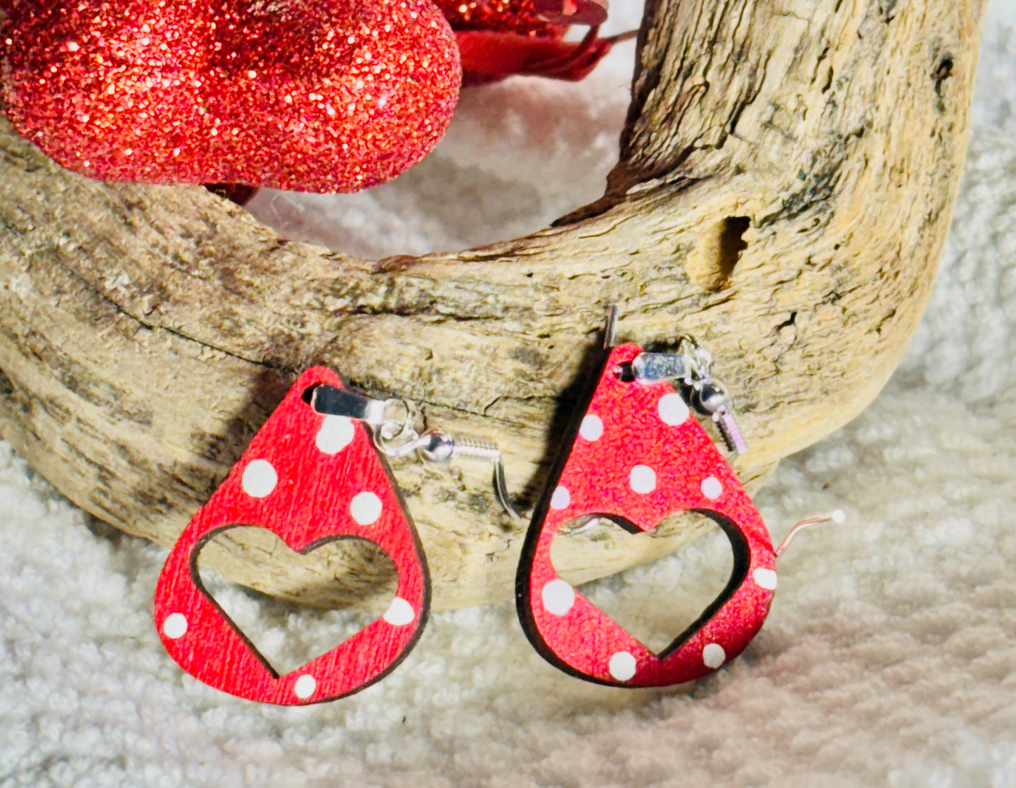 Vibrant Heart Earrings