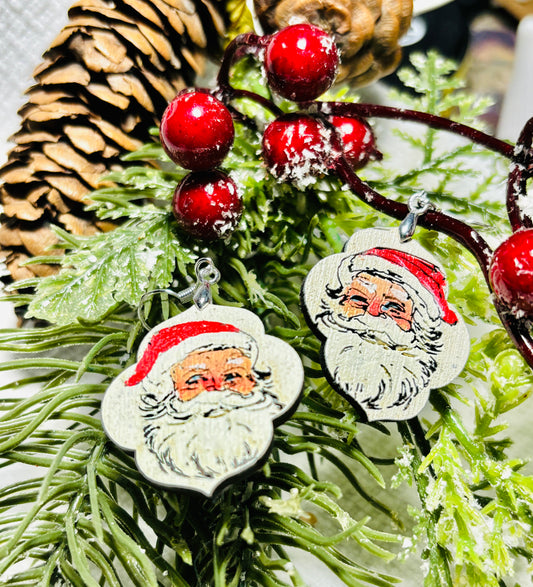 Santa Claus Earrings