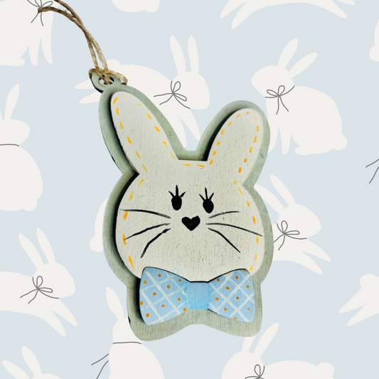 Mr. Bunny Easter Basket Tag